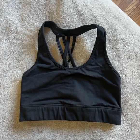 Bombshell Sportswear Black Rival Sports Bra small - Picture 2 of 3